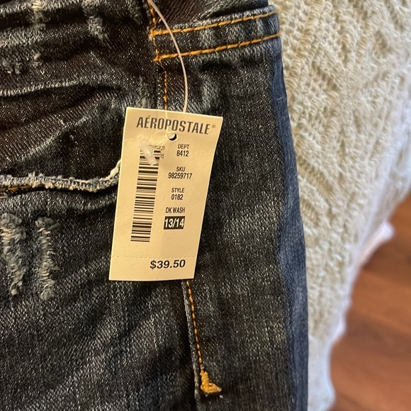 Aeropostale denim mini skirt 13/14 NWT - Picture 6 of 6